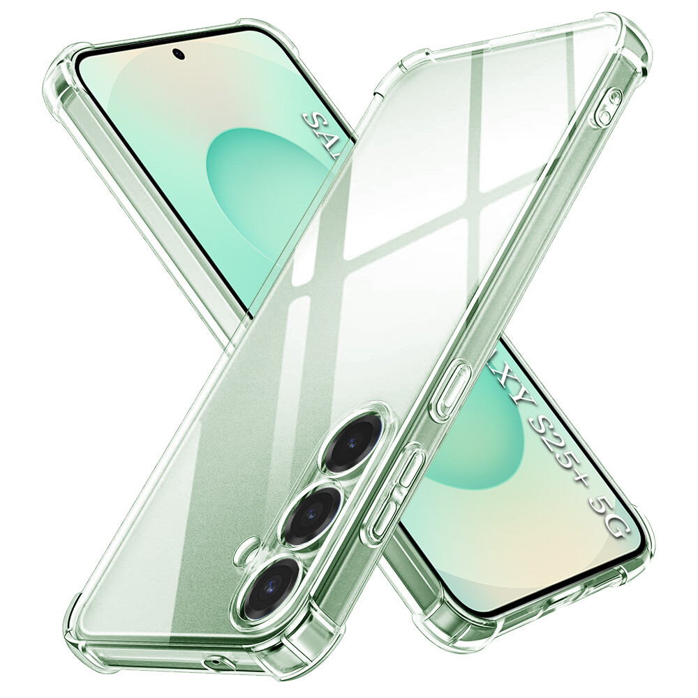 Techsuit Shockproof průhledný silikon Samsung Galaxy S25 Plus průhledný