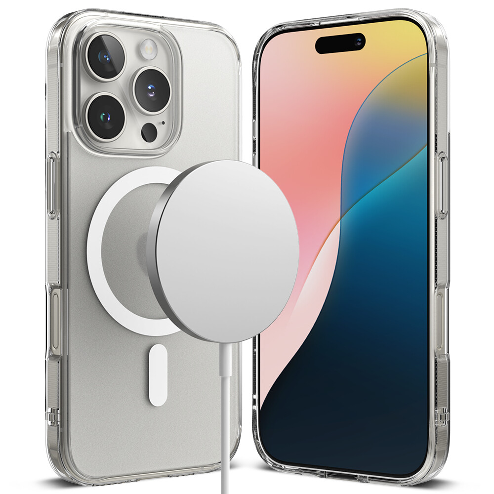 Kryt Ringke Fusion MagSafe pro iPhone 16 Pro matně průhledný