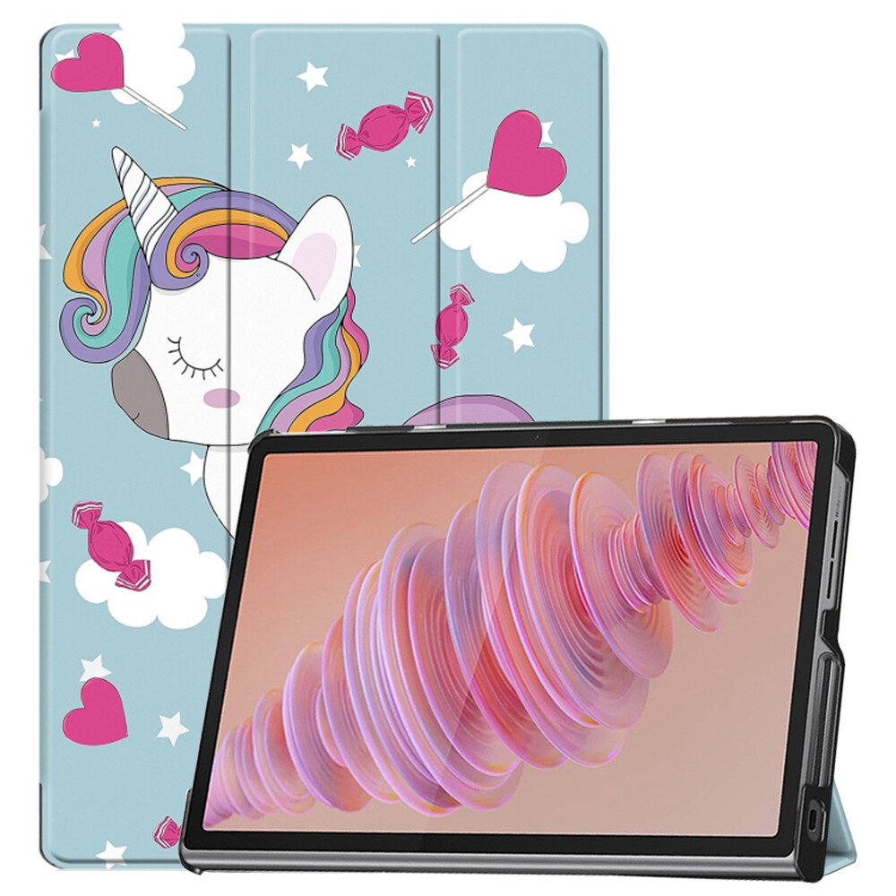 Lenovo Tab Plus Techsuit FoldPro v barvě jednorožec