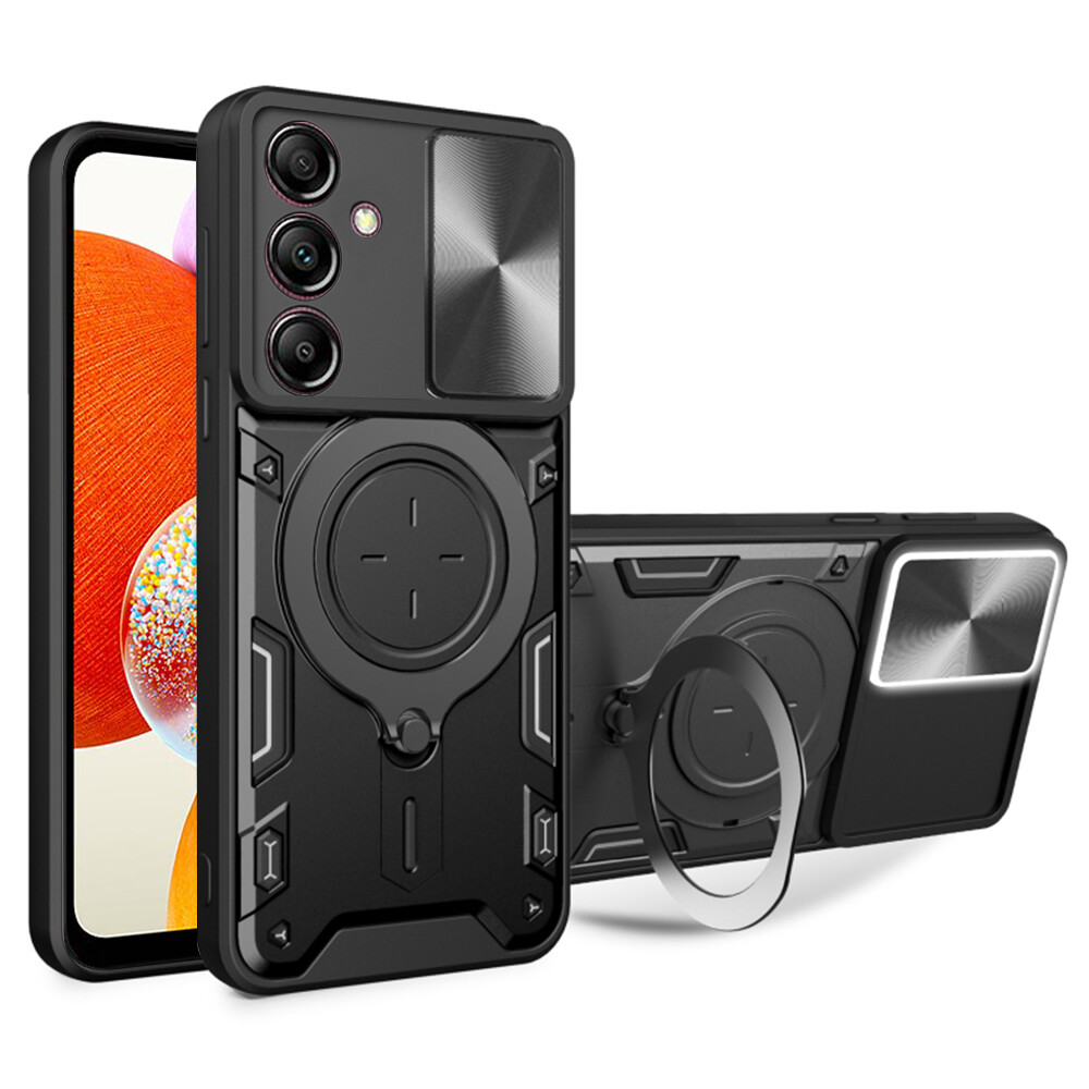 Techsuit CamGuard Pro Samsung Galaxy A14 4G A14 5G Černá
