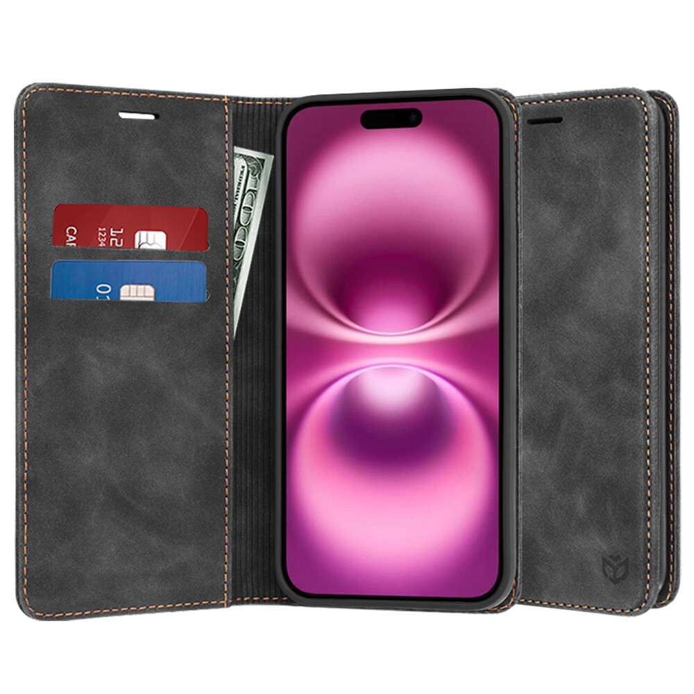 Techsuit Confy Cover iPhone 16 Plus Černá