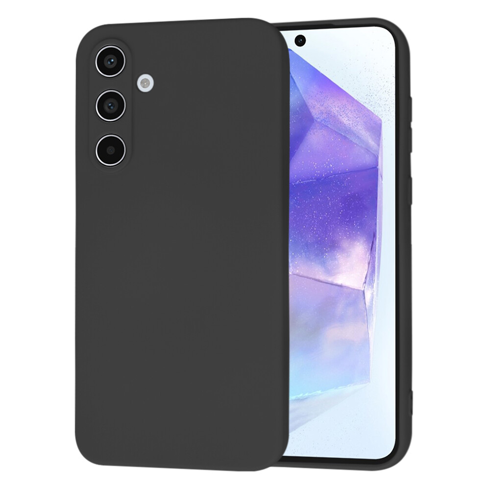 Techsuit SoftFlex kryt pro Samsung Galaxy A55 5G černý