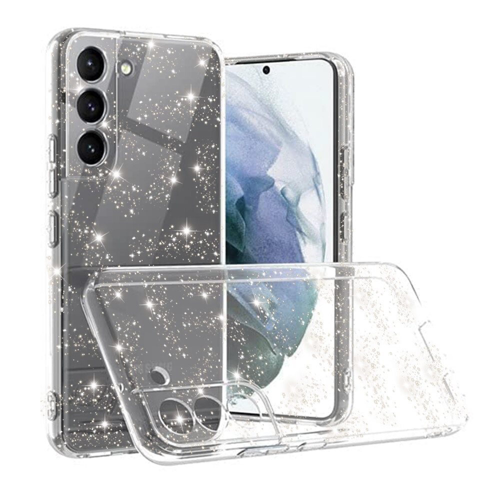 Techsuit SparkleSkin Series Samsung Galaxy S21 FE 5G Clear