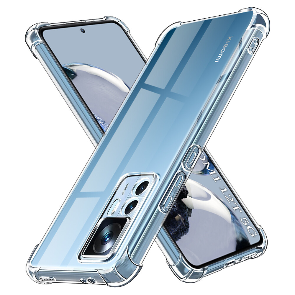 Techsuit Nárazuvzdorný Čirý Silikon Xiaomi 12T 12T Pro Clear
