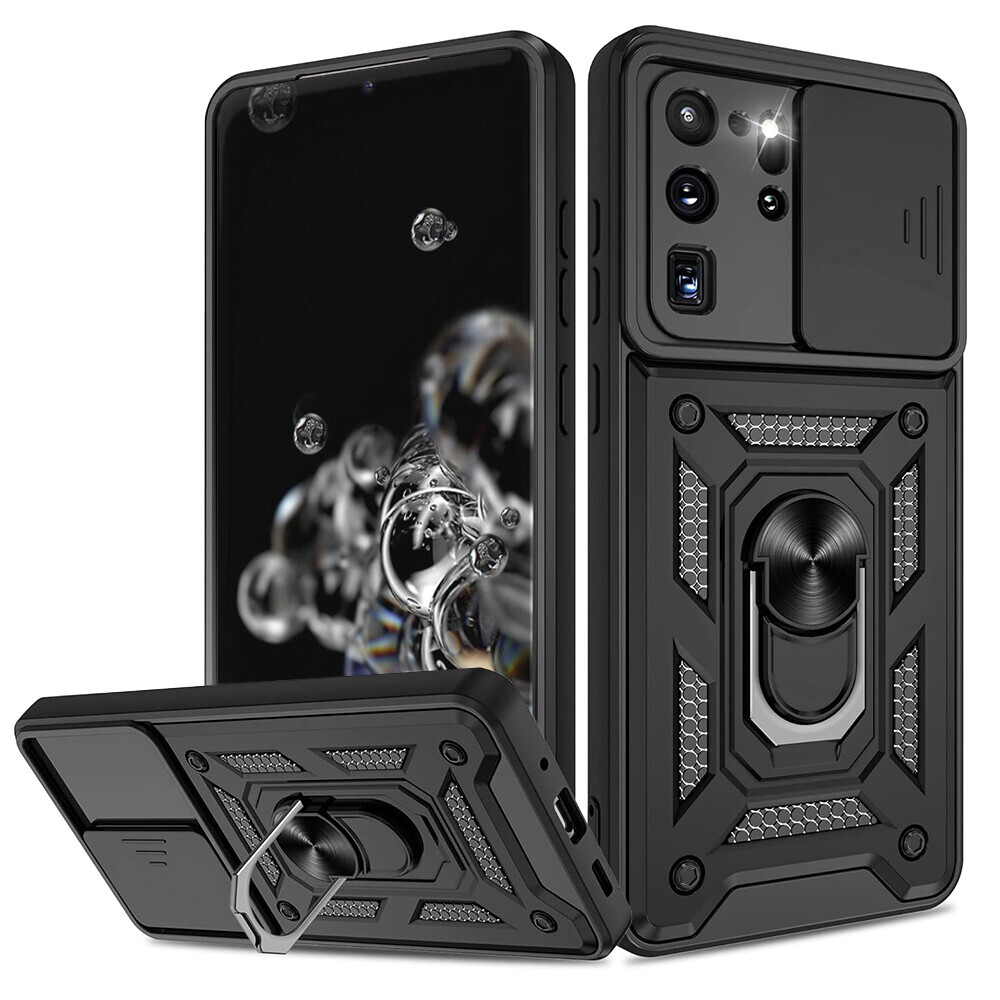Techsuit CamShield Series Samsung Galaxy S20 Ultra Černá