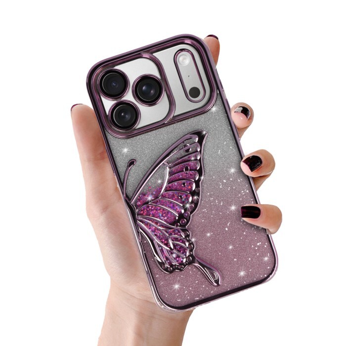 Zadní kryt Tel Protect Butterfly Water pro iPhone 17 Pro Max pink