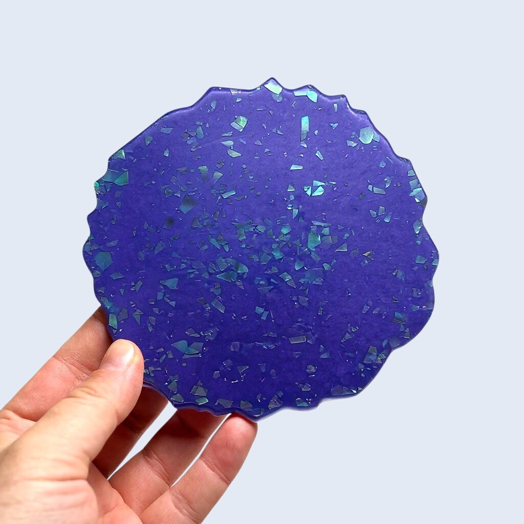 Puaree | Podtácek z pryskyřice Barva podtácku: Fialová