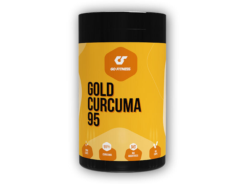 Go Fitness Gold Curcuma 95 60 kapslí - kurkumin