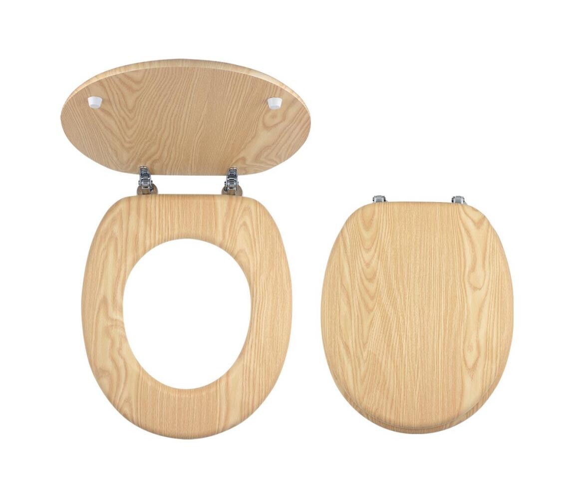 Novaservis - Záchodové prkénko MDF/dekor jasan WC/JASAN