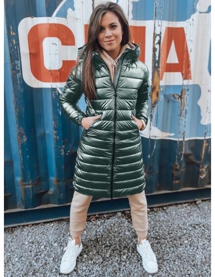 Dámská prošívaná zimní bunda LESSI zelená