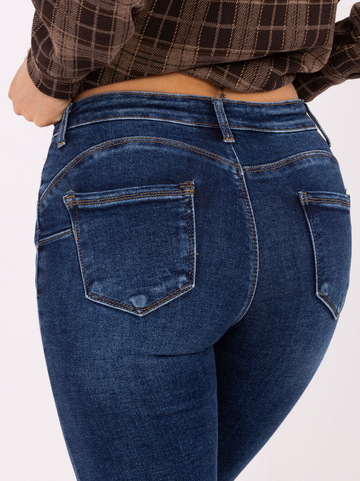 Dámské tmavě modré džíny