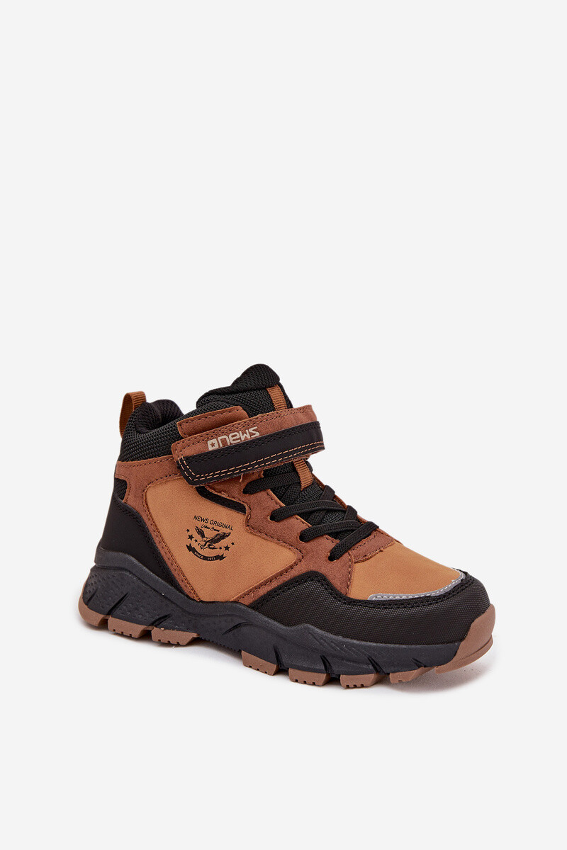 Dětské zimní trekové boty na suchý zip