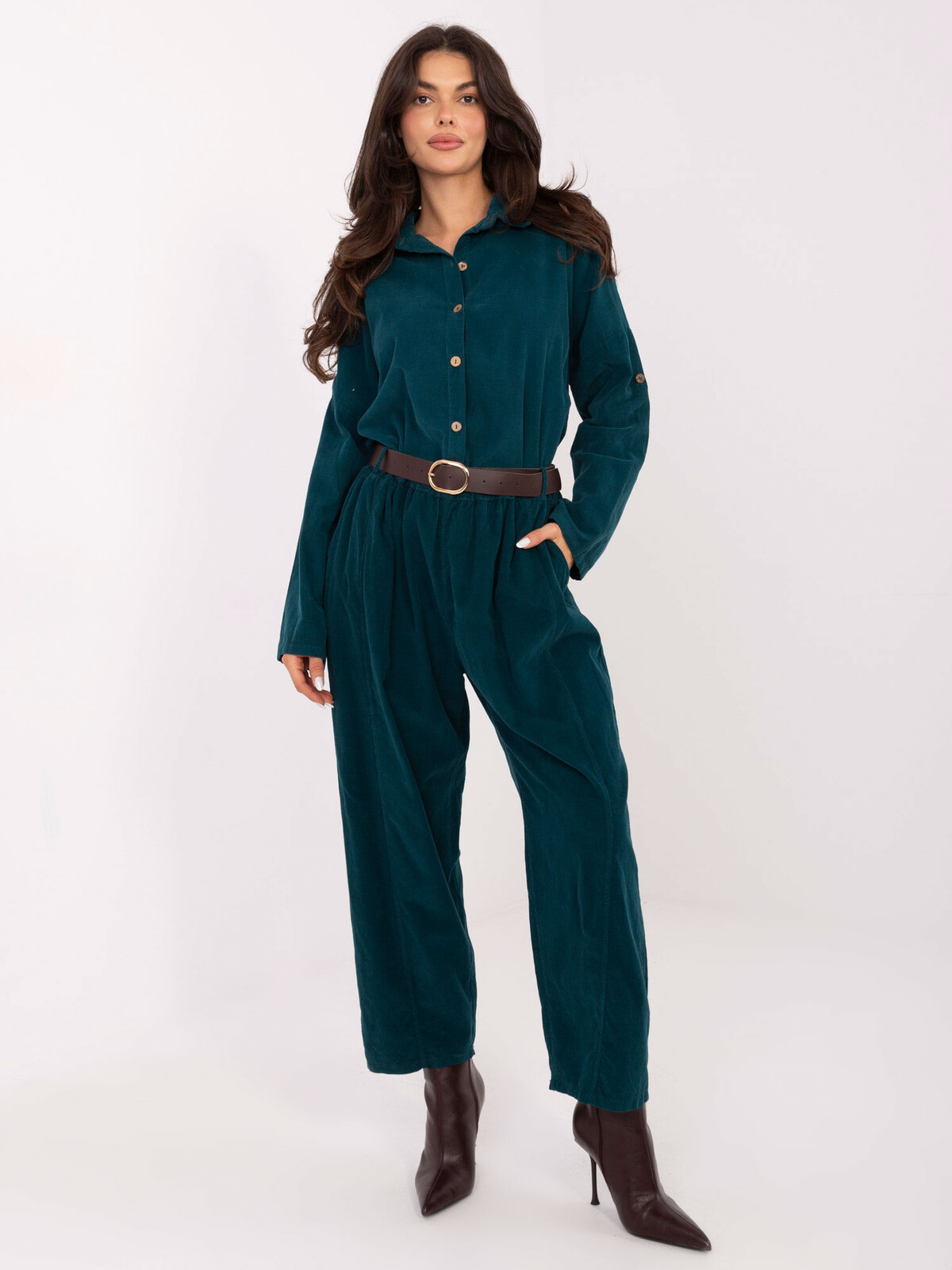 Dlouhý overal v námořnické modré