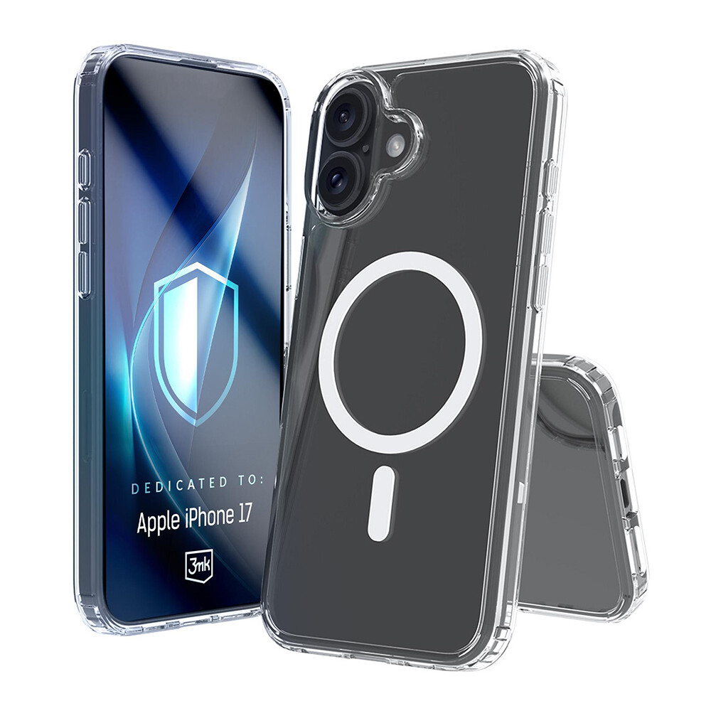 3mk Armor MagCase pro iPhone 17 průhledný
