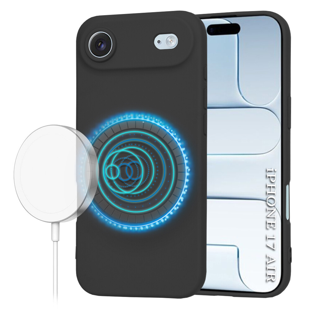 Techsuit SoftFlex MagSafe pro iPhone 17 Air černý