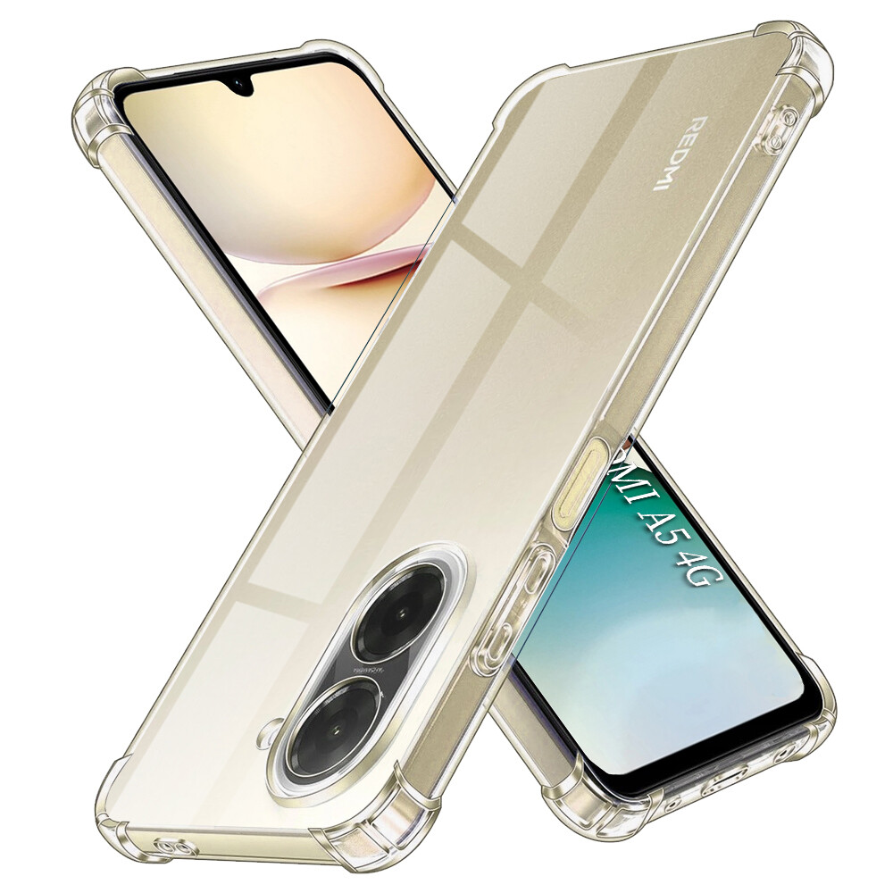 Techsuit Shockproof průhledný silikon pro Xiaomi Redmi A5 4G Standard průhledný