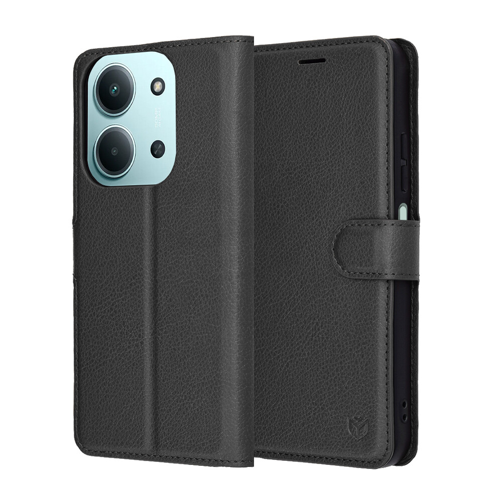 Pouzdro Techsuit Leather Folio pro Xiaomi Redmi 15C Poco C85 černé