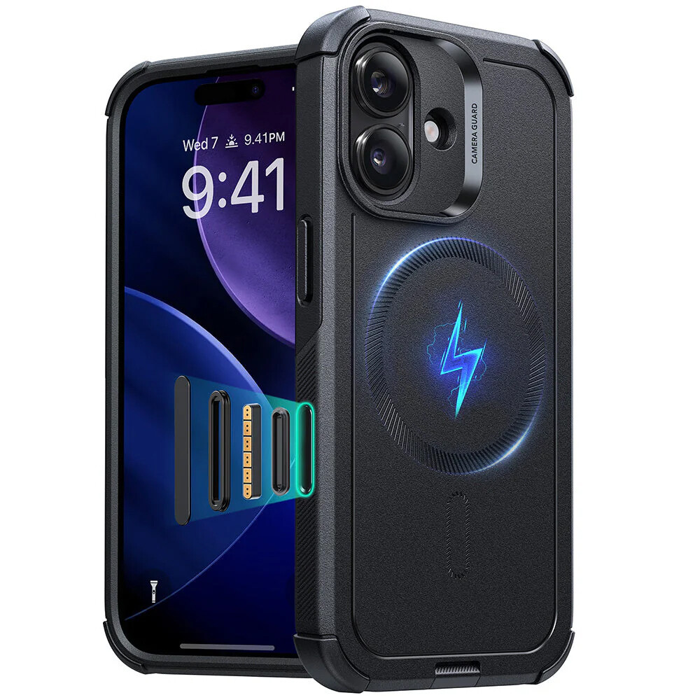 Pouzdro ESR Cyber Halolock pro iPhone 17 černé