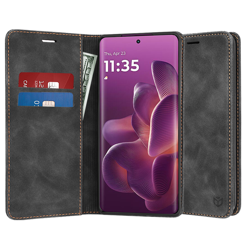 Pouzdro Techsuit Confy Cover pro Motorola Edge 60 Pro černé