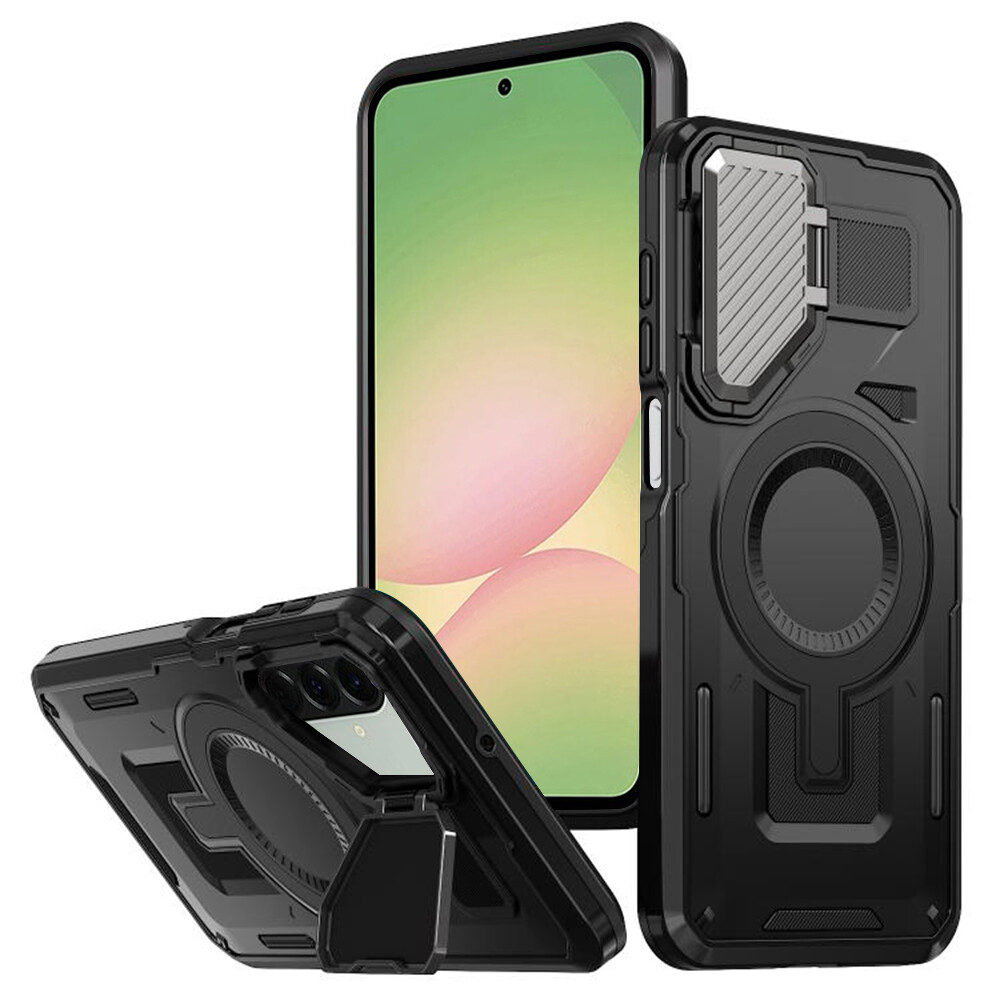 Techsuit CamVault MagSafe pro Samsung Galaxy A56 5G černý