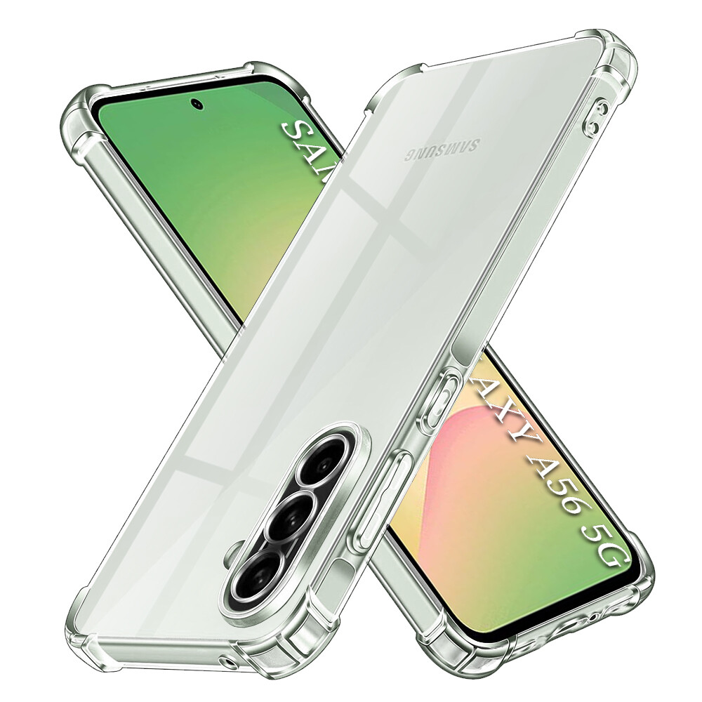 Techsuit Shockproof průhledný silikon Samsung Galaxy A56 5G průhledný