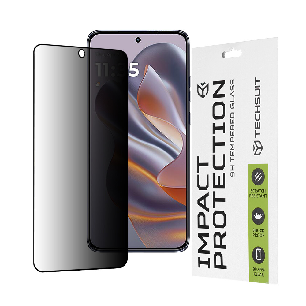 Techsuit 111D Privacy Full Glue pro Motorola Edge 50 Neo Edge 60 Neo ThinkPhone 25 černá