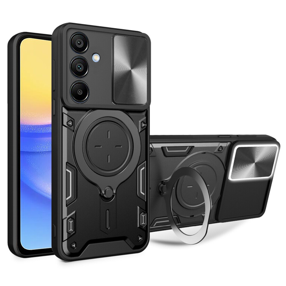 Techsuit Chránič kamery Pro Samsung Galaxy A15 4G A15 5G Černá