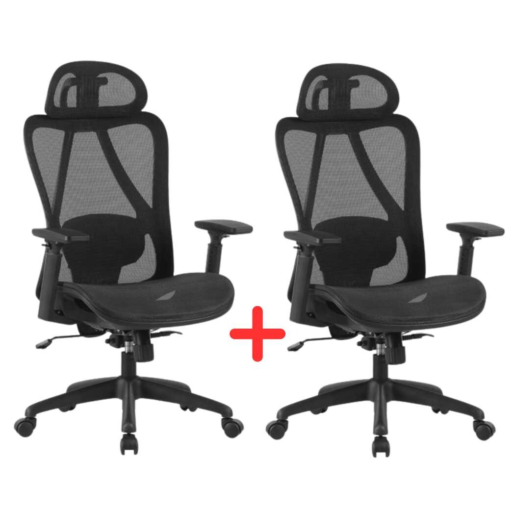 OFFICE products Kancelářská židle Kalamos - černá