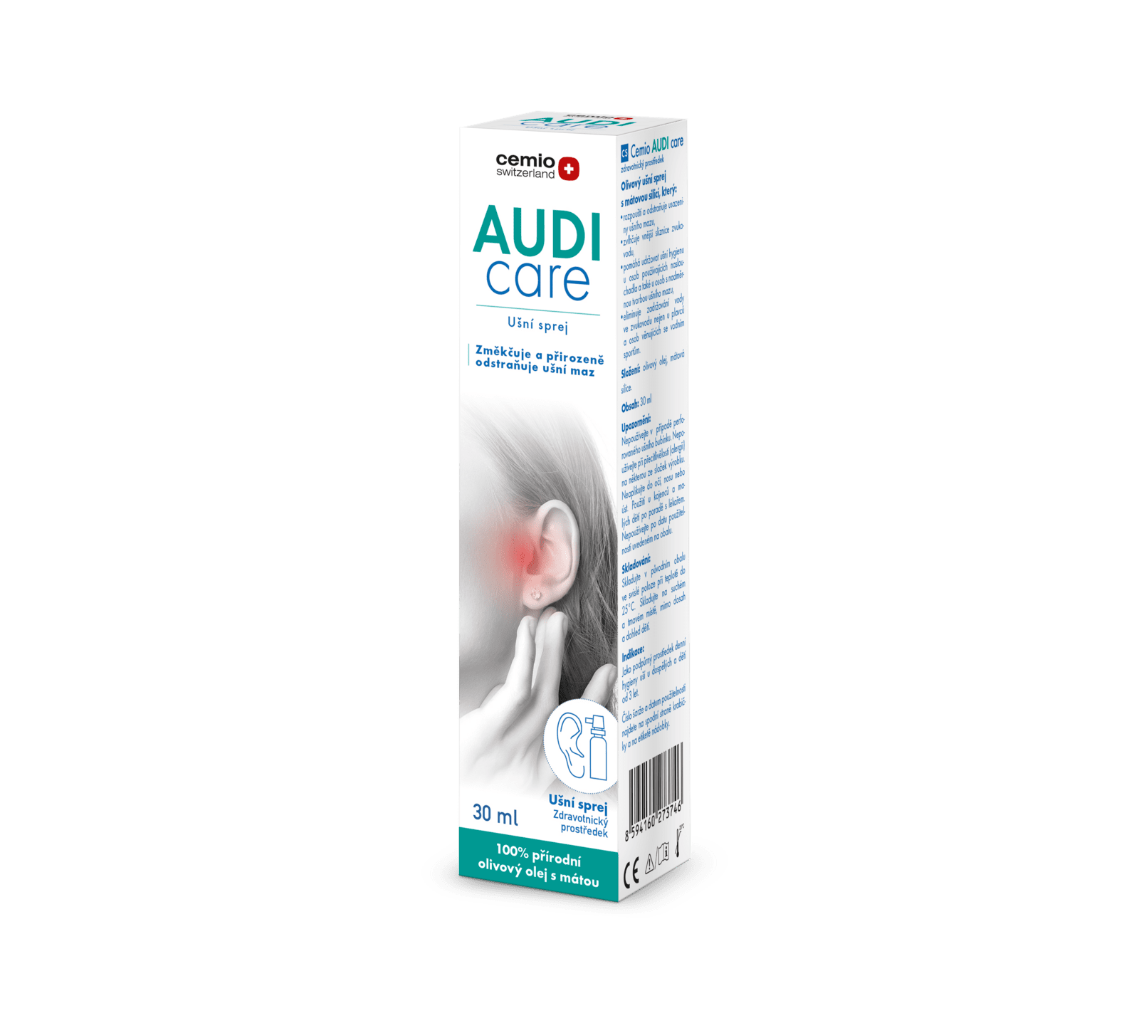 CEMIO AUDI care ušní sprej 30 ml