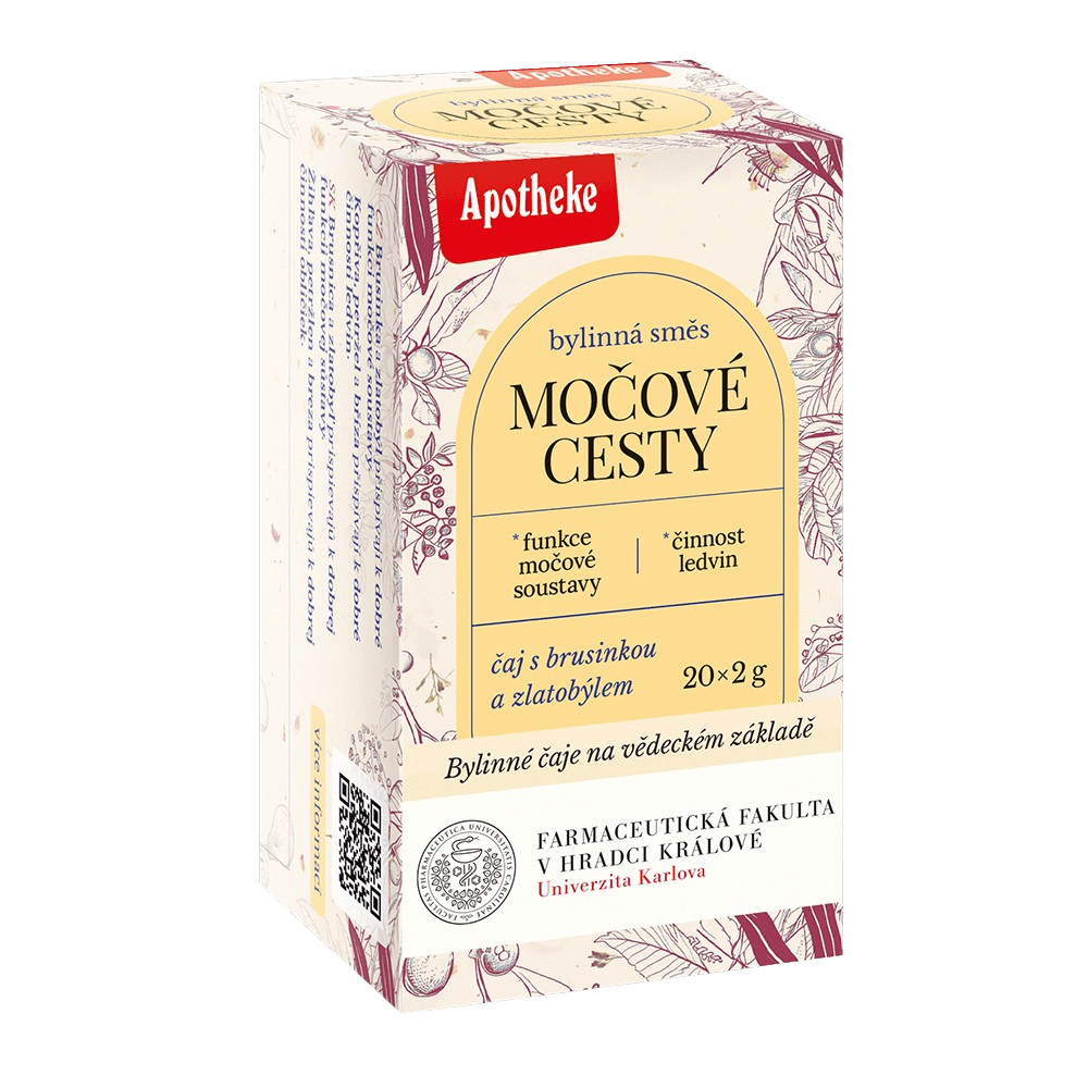 APOTHEKE Čaj Močové cesty Farmaceutická fakulta 20 x 2 g