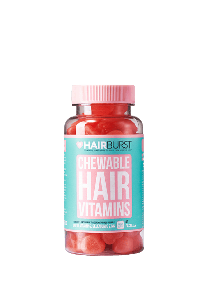 HAIRBURST Žvýkací vlasové vitamíny ve tvaru srdíčka 60 ks