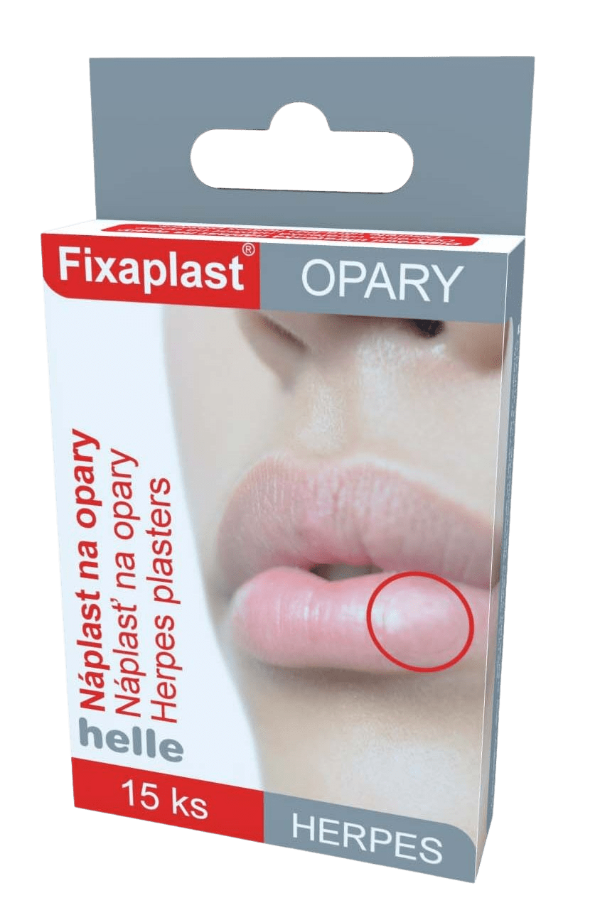 FIXAPLAST Náplast HERPES na opary 15 ks