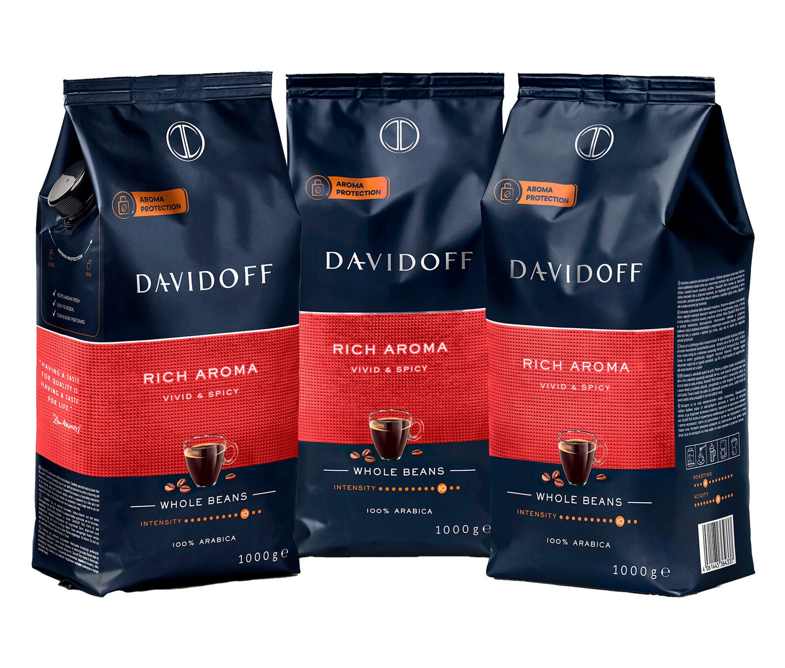 Tchibo - Davidoff Café Rich Aroma WB - Intenzita: 10/12