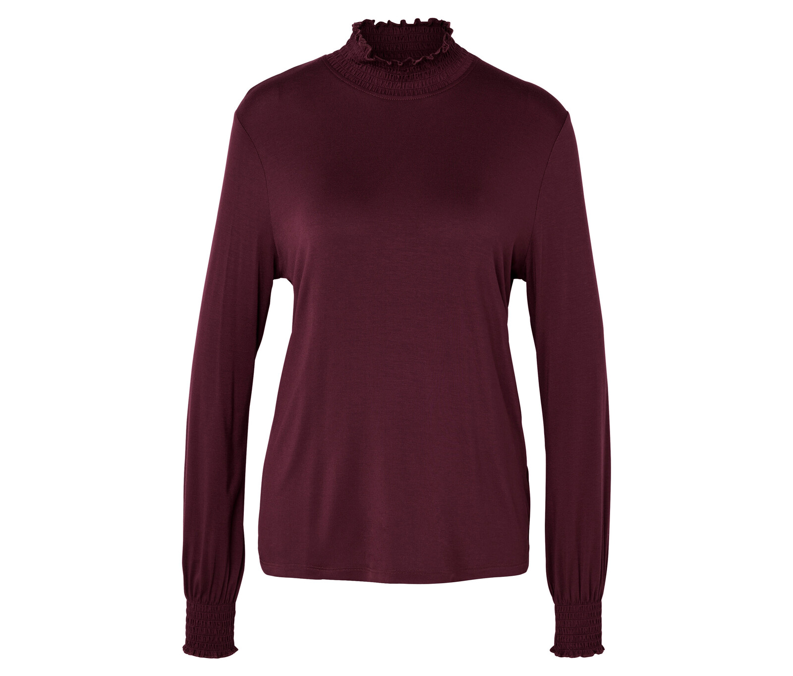 Tchibo - Halenkové triko se stojáčkem - pro ženy - vel. XXL 52/54 - barva: červená