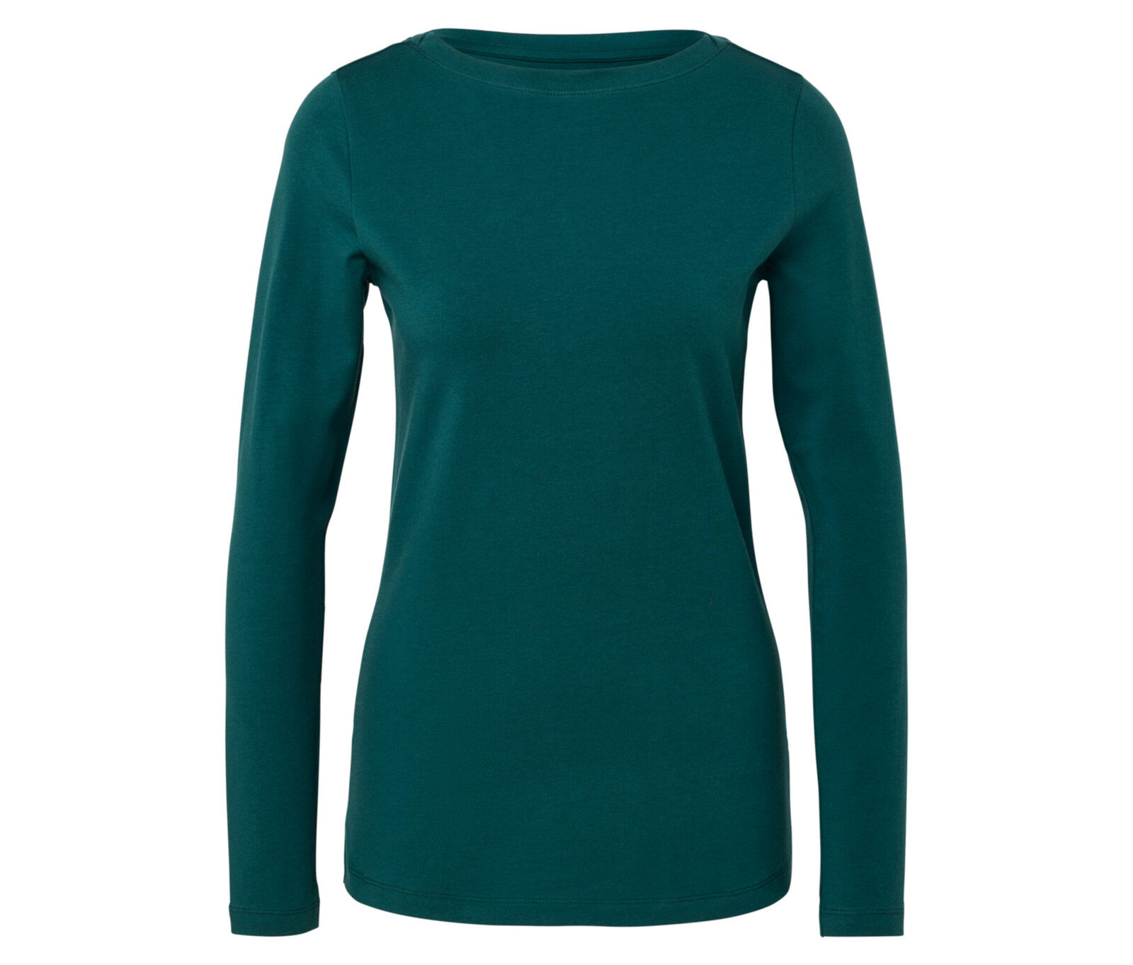Tchibo - Triko s dlouhým rukávem - pro ženy - vel. M 40/42 - barva: zelená