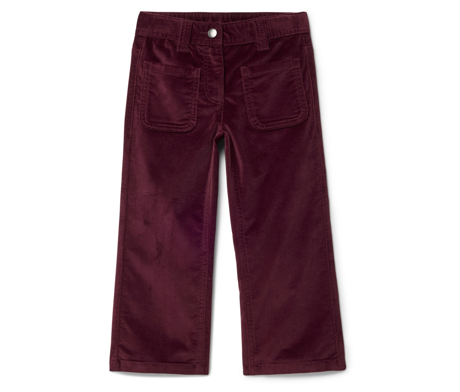 Tchibo - Dětské sametové kalhoty - pro ženy - vel. 104 - barva: červená