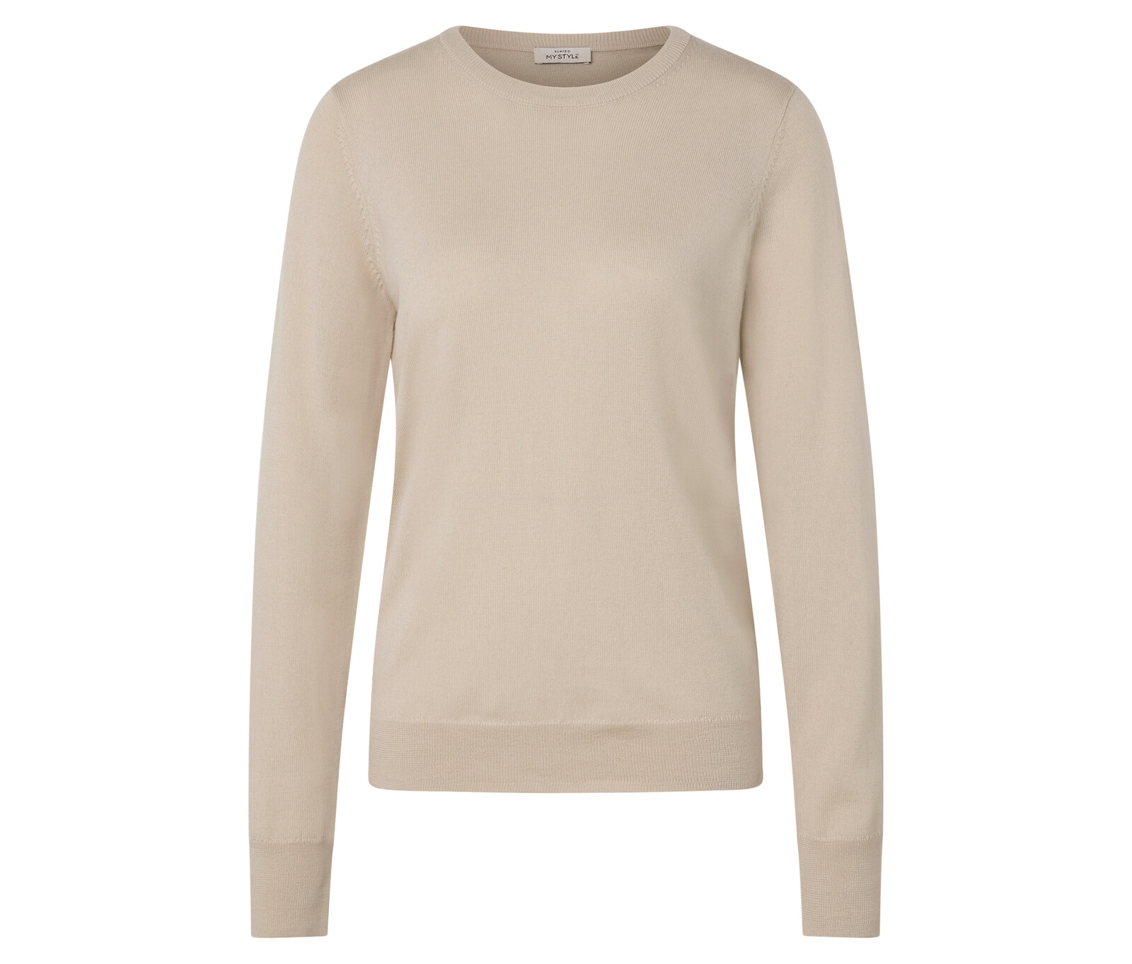 Tchibo - Svetr z jemného úpletu merino - pro ženy - vel. XL 48/50 - barva: bílá