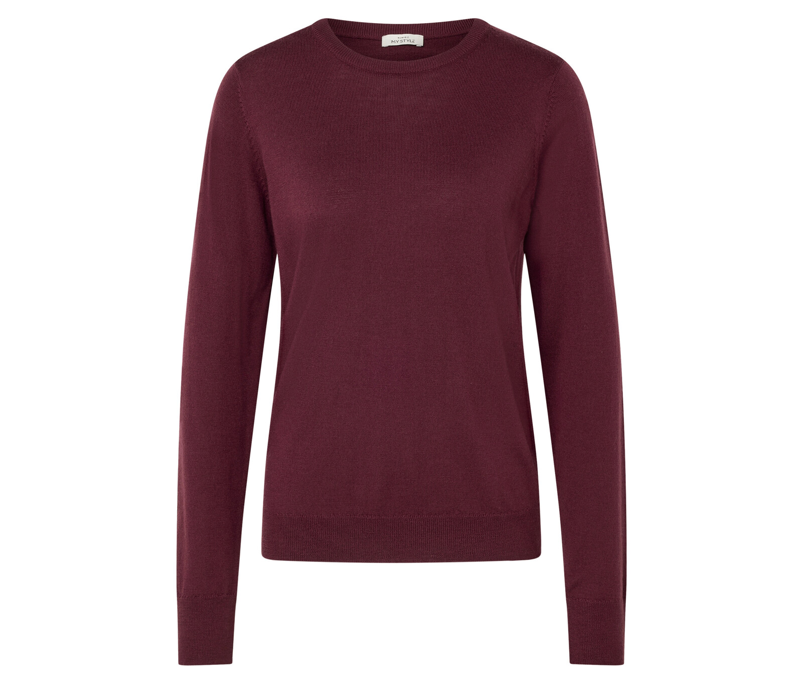 Tchibo - Svetr z jemného úpletu merino - pro ženy - vel. S 36/38 - barva: červená