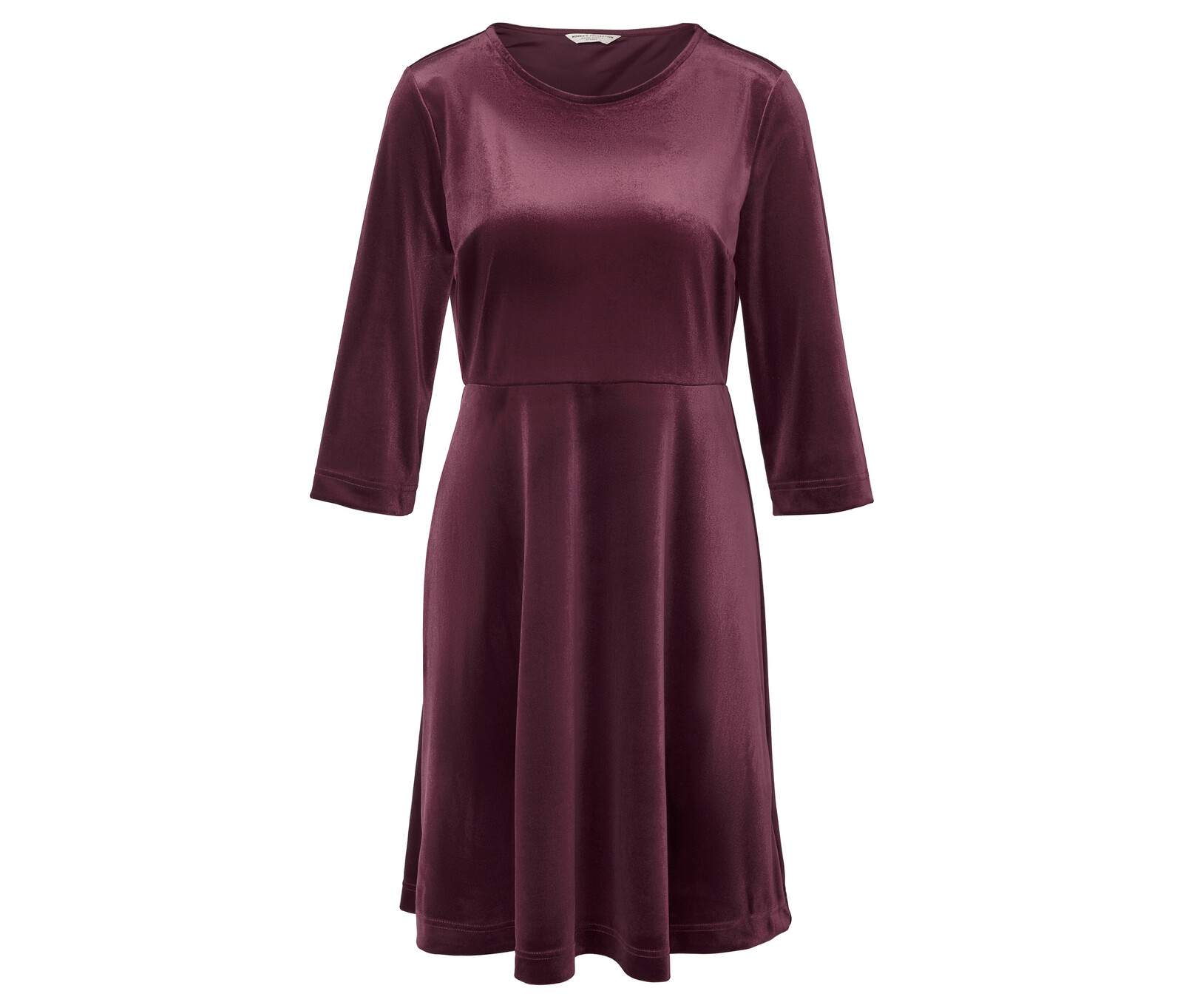 Tchibo - Šaty ze strečového sametu - pro ženy - vel. S 36/38 - barva: červená