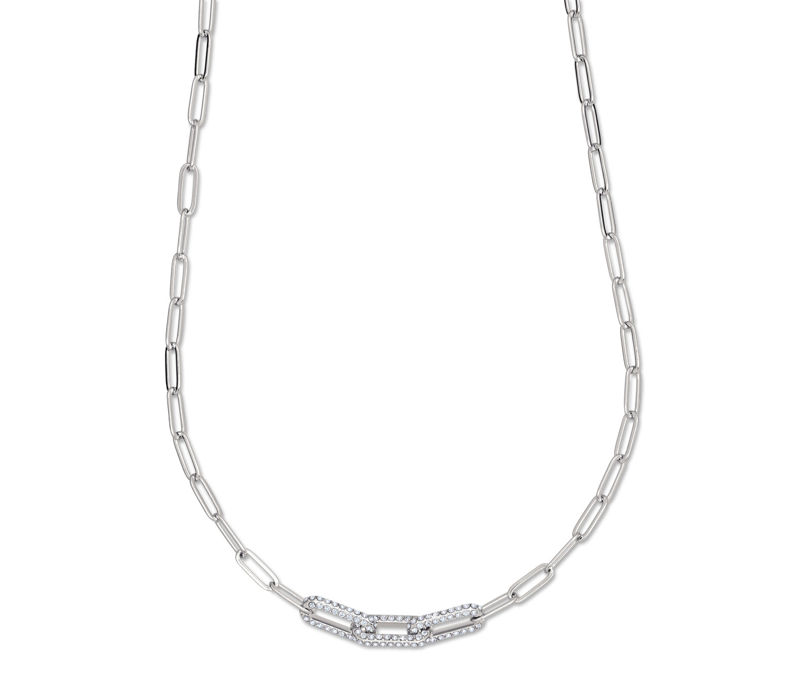 Tchibo - Řetízek se skleněnými kamínky »Paperlink«