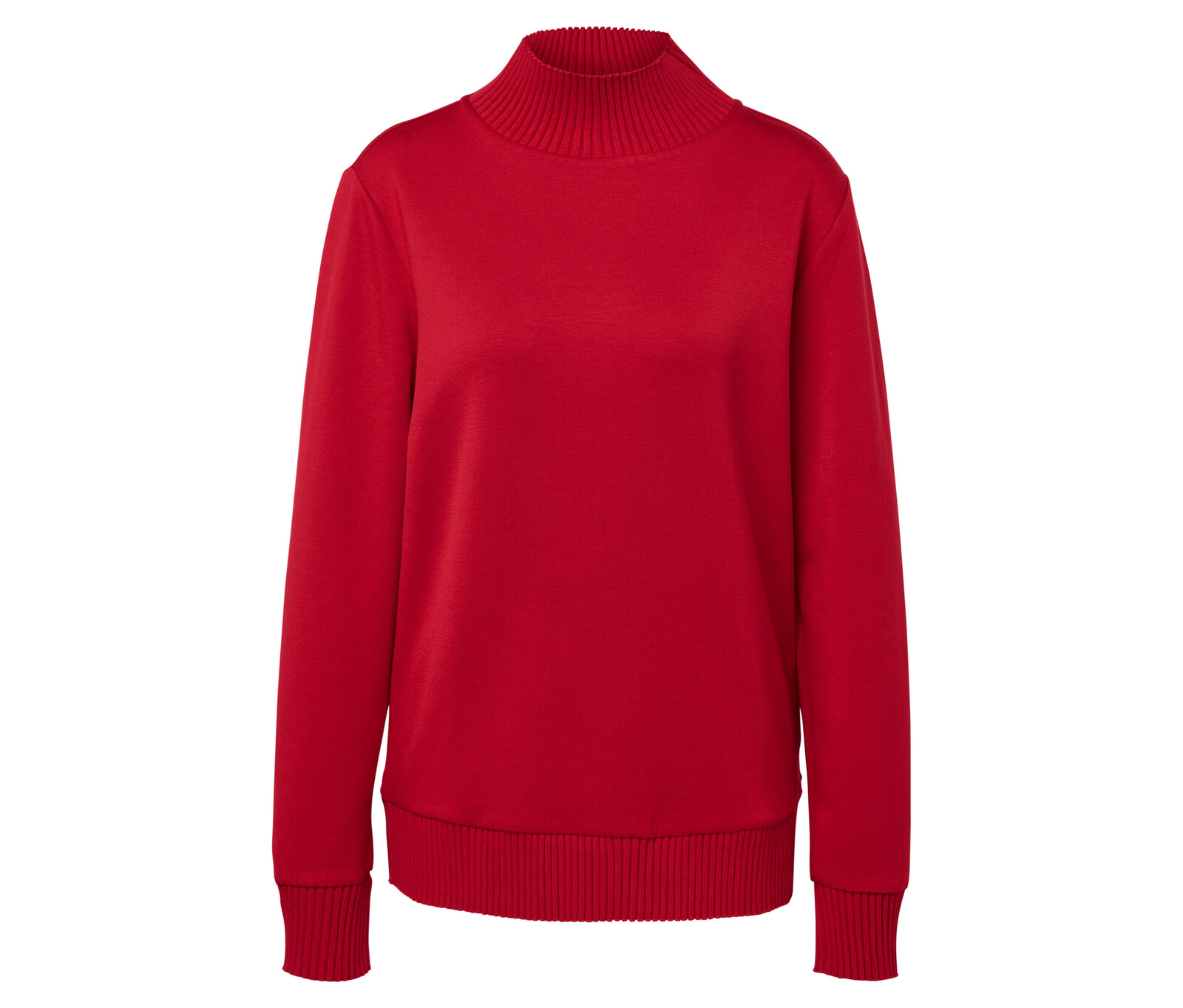 Tchibo - Mikina z modalové směsi - pro ženy - vel. L 44/46 - barva: červená