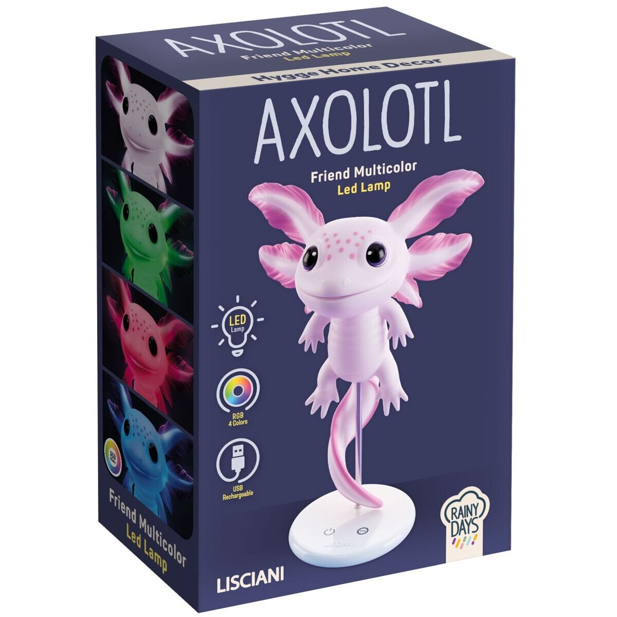 Lisciani Led lampička Axolotl