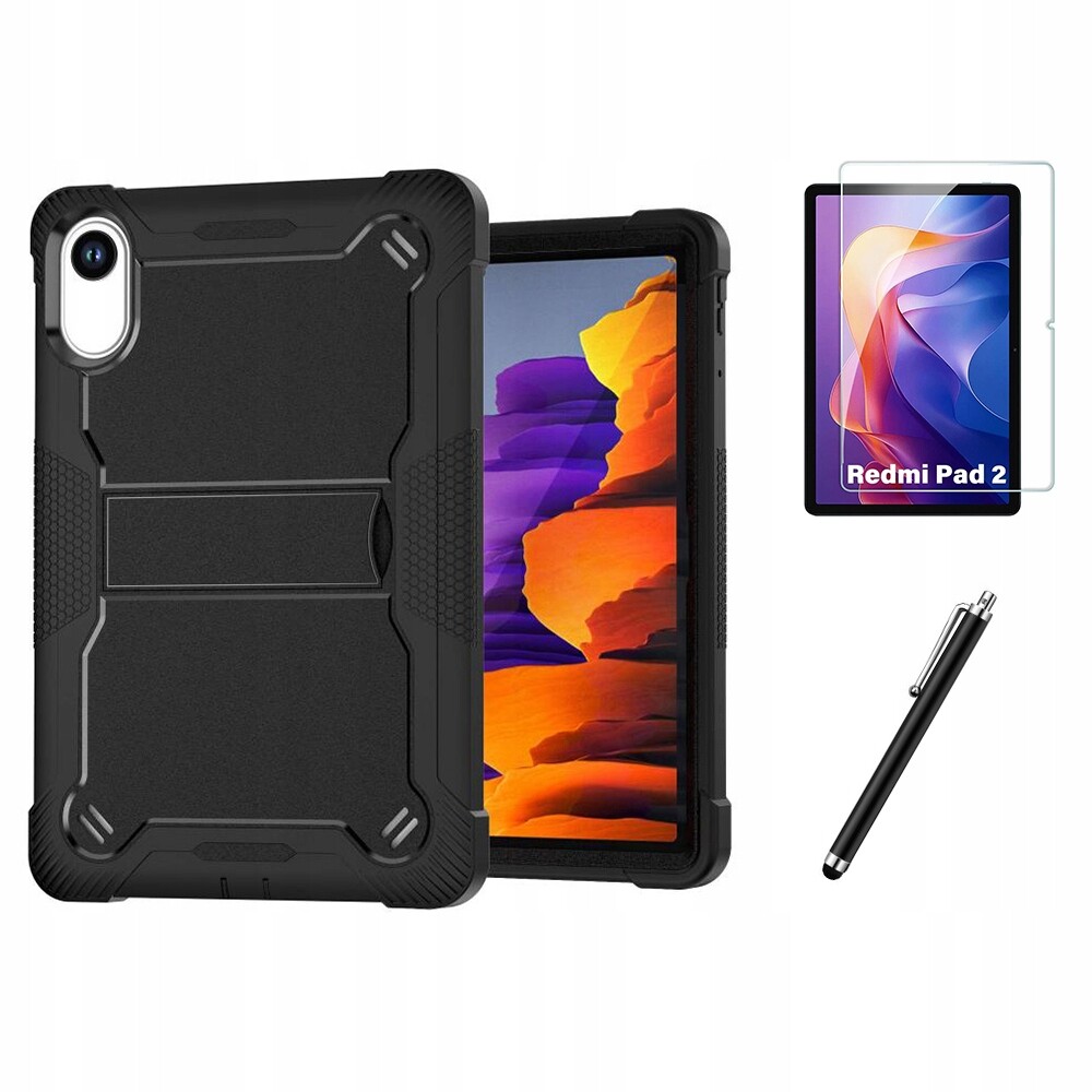 Pouzdro Armor Se Stojanem pro Xiaomi Redmi Pad 2 Sklo Dotykové Pero