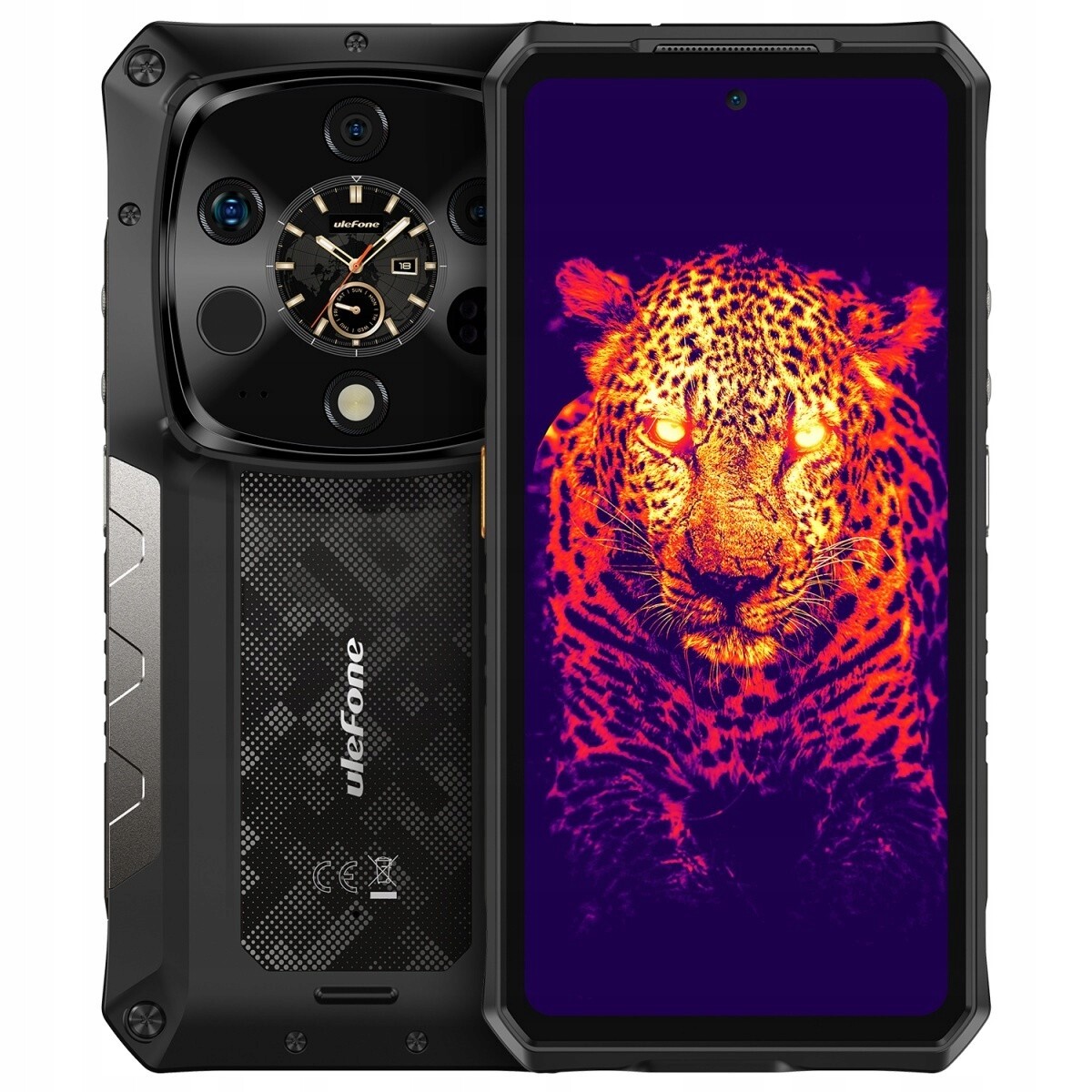 Ulefone Smartphone Armor 28 Ultra Thermal 5G 16/1TB IP69K Černý