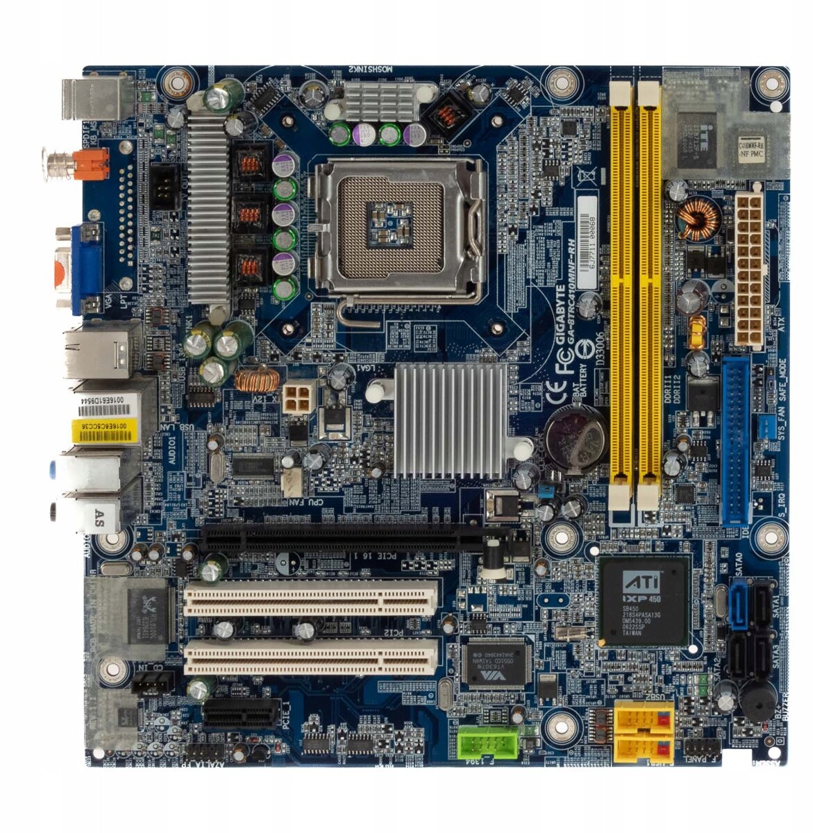 Gigabyte GA-8TRC410MNF-RH Rev:1.1 Socket LGA775 DDR2 PCIe Pci mATX