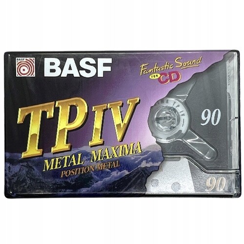 Basf Tp IV 90 Metal Maxima magnetofonová kazeta pro sběratele