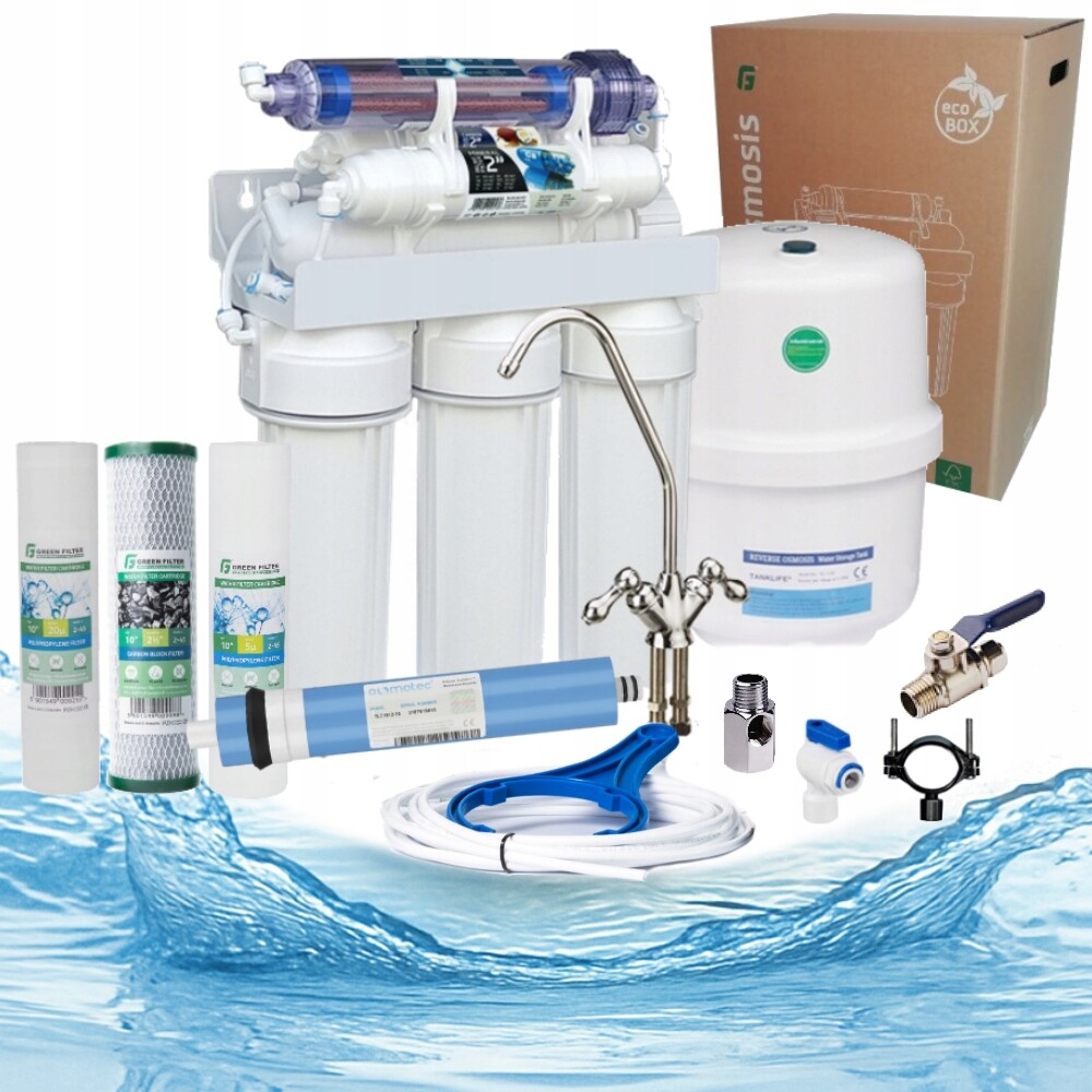 RO7 Systém reverzní osmózy Green Filter RO7S7538F2C