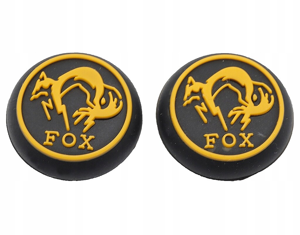 Návleky na gumičky silikonová gumička pada PS3 PS4 PS5 Fox Metal Gear Solid 2 ks