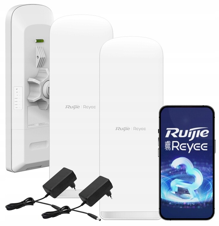 Bezdrátový Wi-fi Most RG-EST450G 2.4GHz 5GHz Ruijie Reyee Ptmp