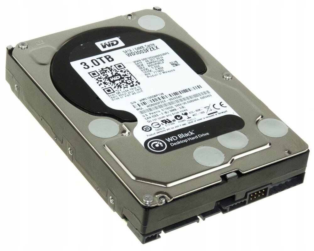 Wd WD3003FZEX 3TB 7.2k Sata III 3.5''